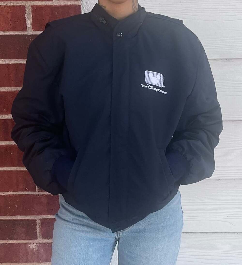 The Disney Channel Bomber Jacket Blue